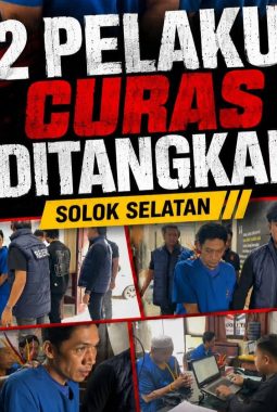 Berakhir Sudah Pelaraian Pelaku Curas Solok Selatan di Depok Jawa Barat